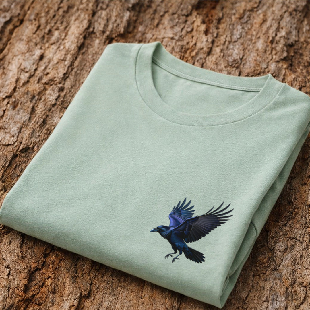 Raaf in Vlucht T‑Shirt