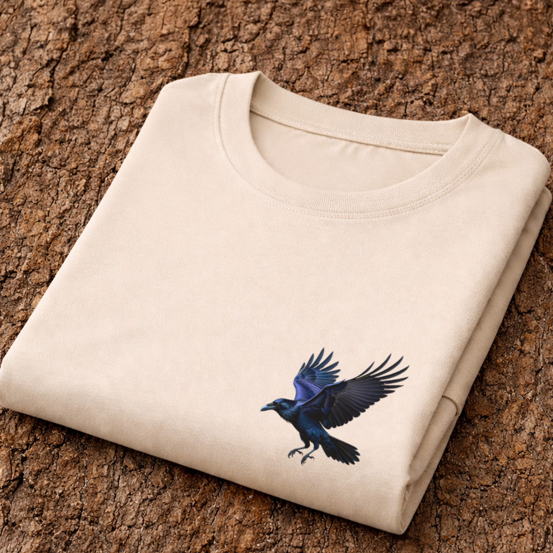 Raaf in Vlucht T‑Shirt
