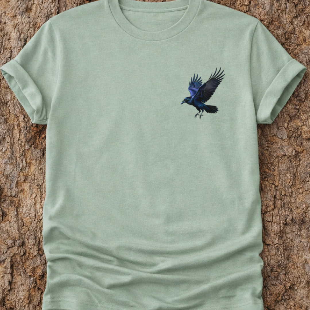 Raaf in Vlucht T‑Shirt