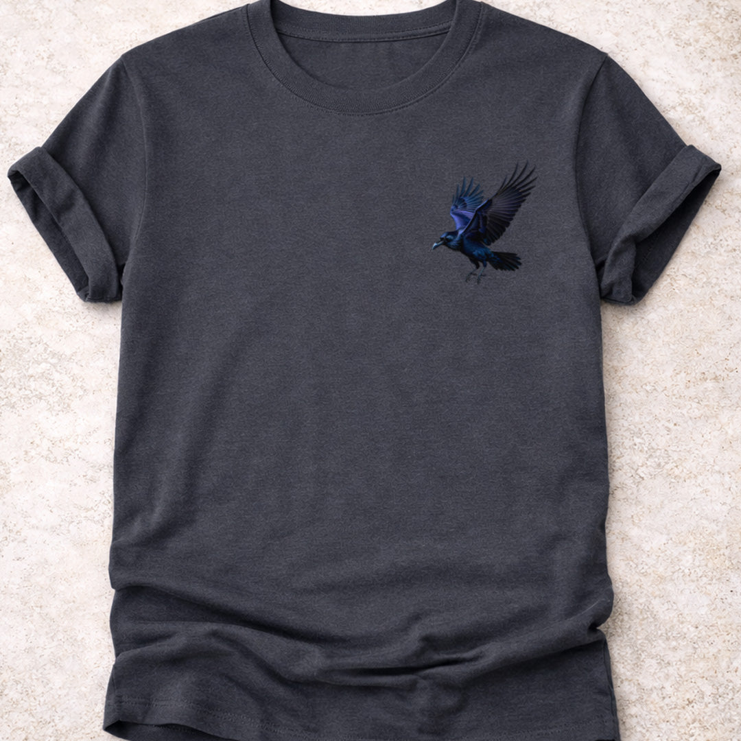 Raaf in Vlucht T‑Shirt