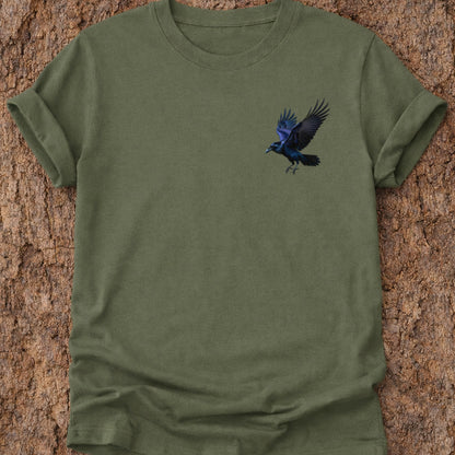 Raaf in Vlucht T‑Shirt