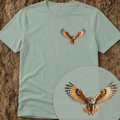 T-shirt premium Hibou moyen-duc