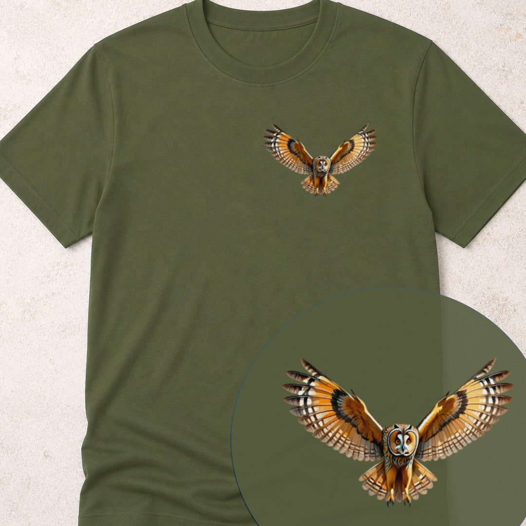 T-shirt premium Hibou moyen-duc
