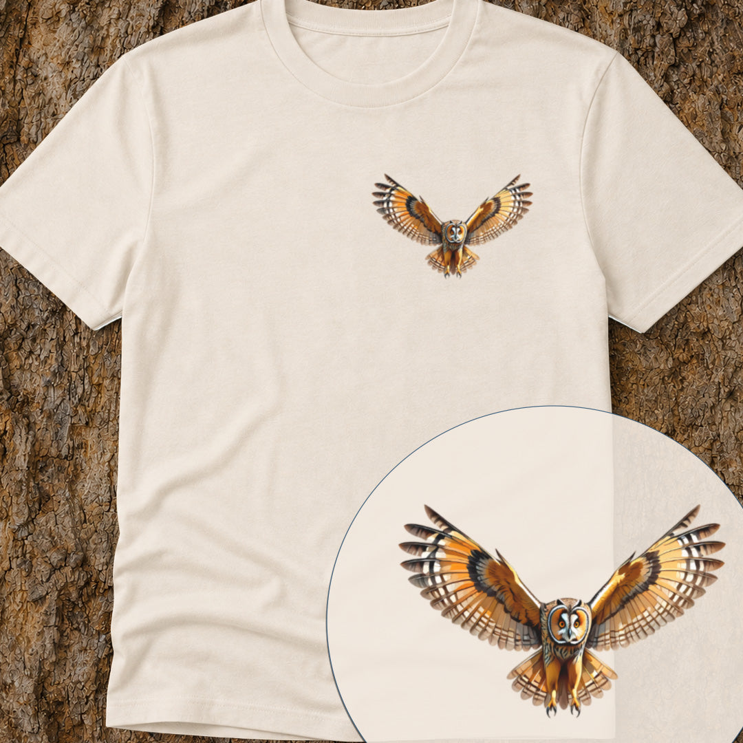 T-shirt premium Hibou moyen-duc