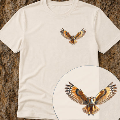 T-shirt premium Hibou moyen-duc