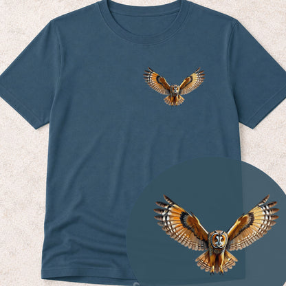 T-shirt premium Hibou moyen-duc