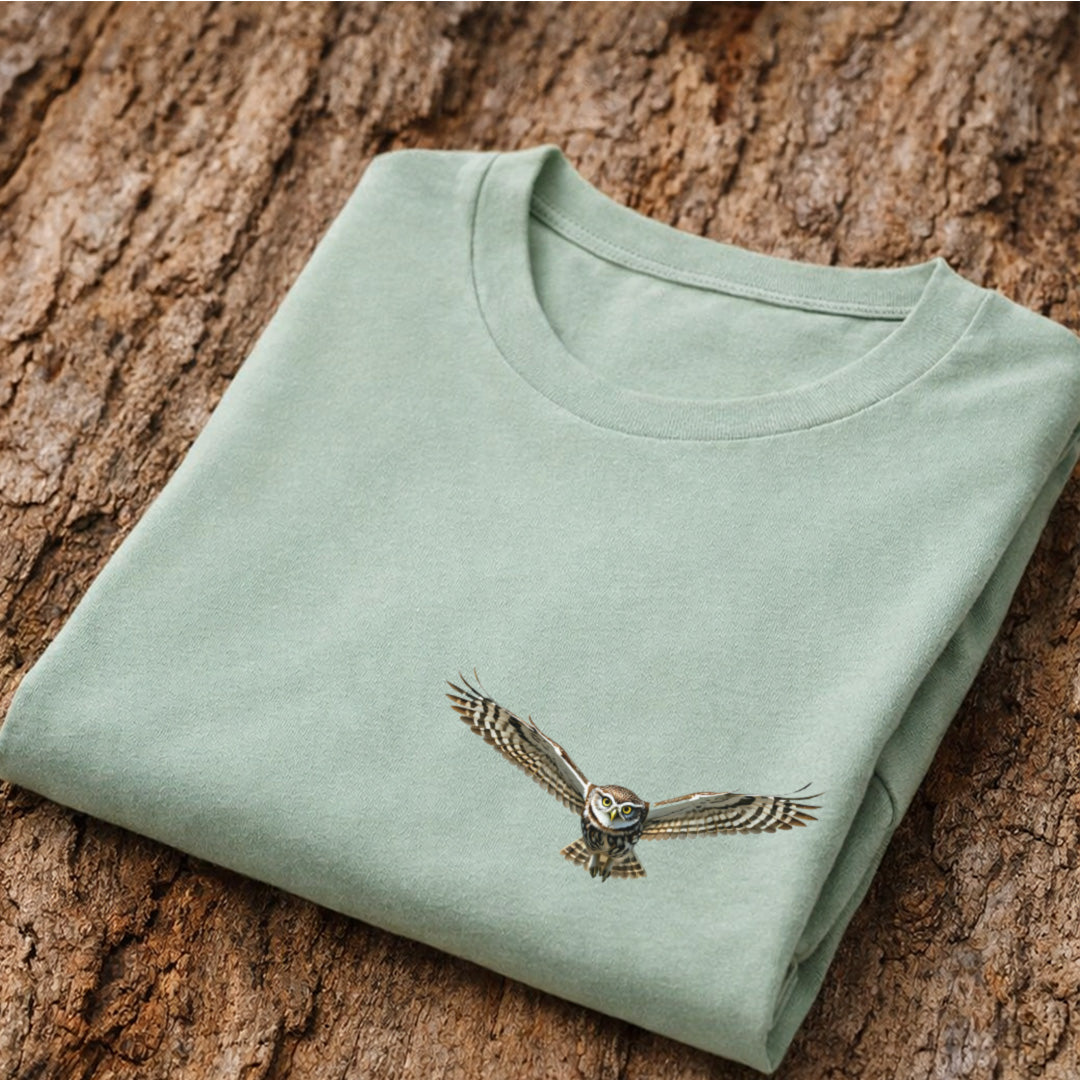 Steenuil zwevend T‑Shirt