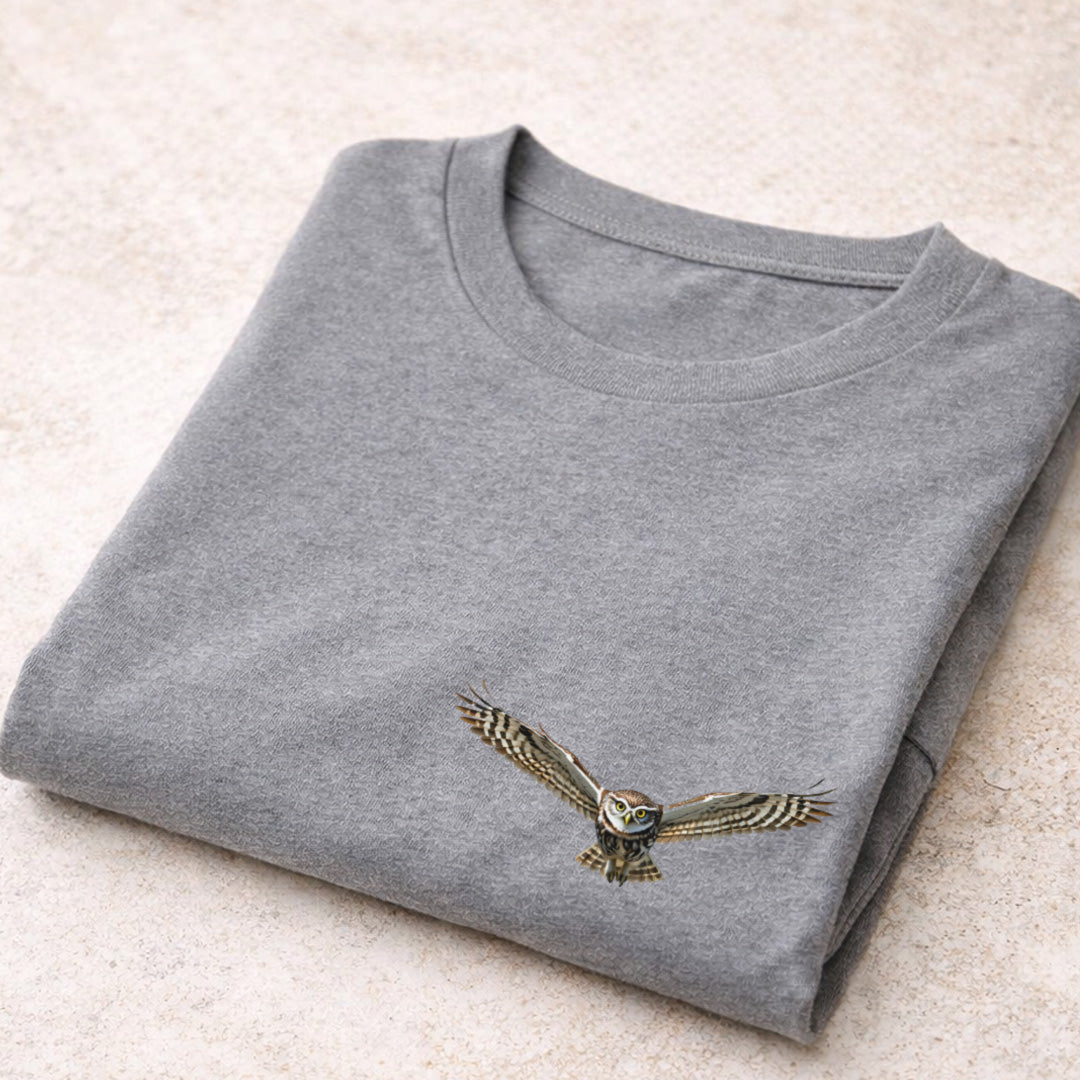 Steenuil zwevend T‑Shirt