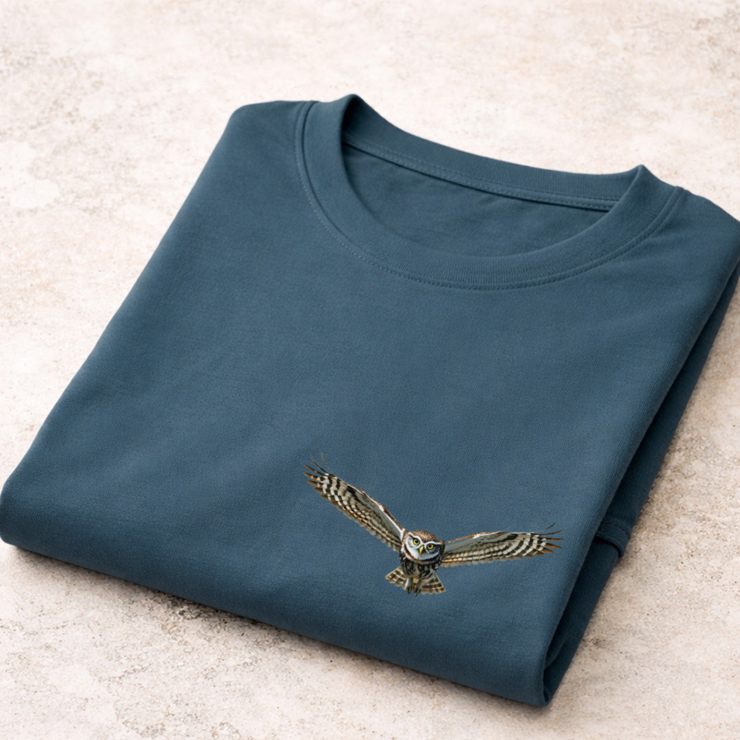 Steenuil zwevend T‑Shirt