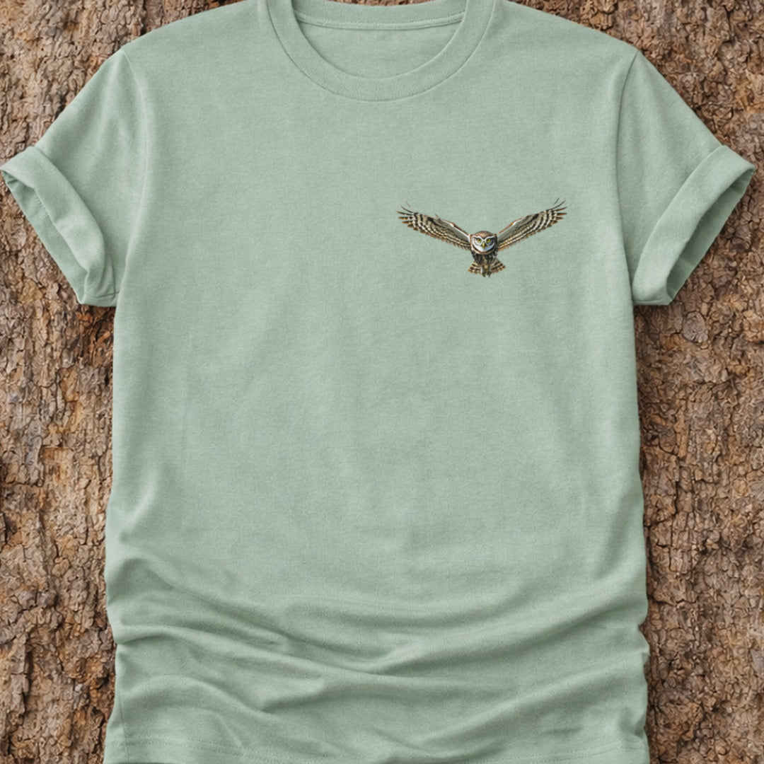 Steenuil zwevend T‑Shirt