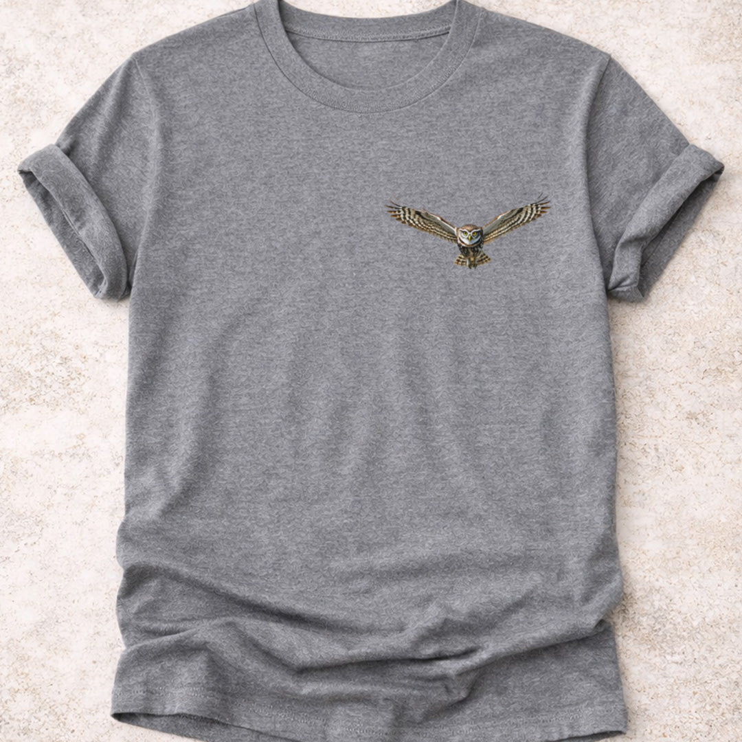 Steenuil zwevend T‑Shirt