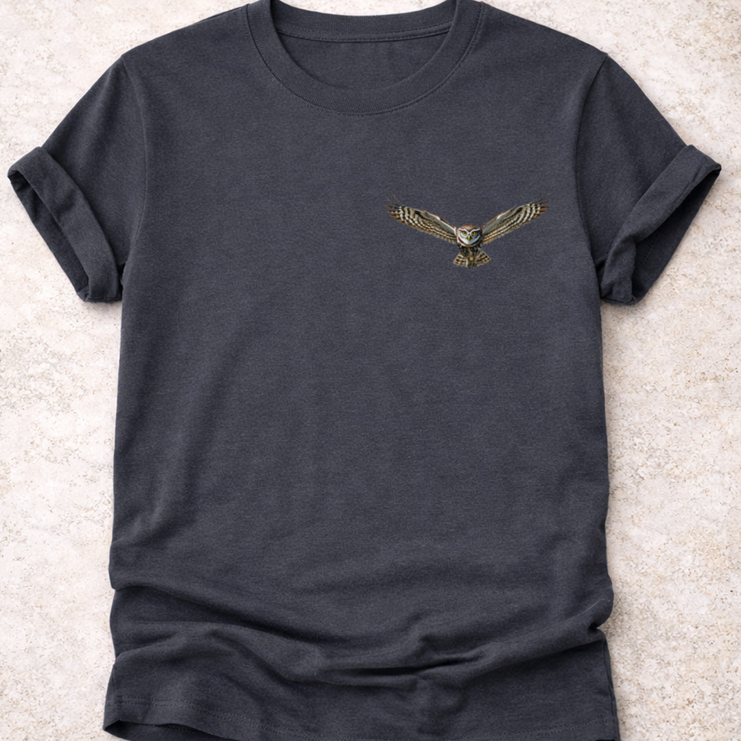 Steenuil zwevend T‑Shirt