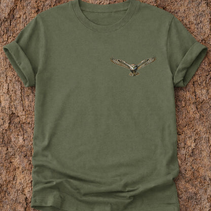 Steenuil zwevend T‑Shirt