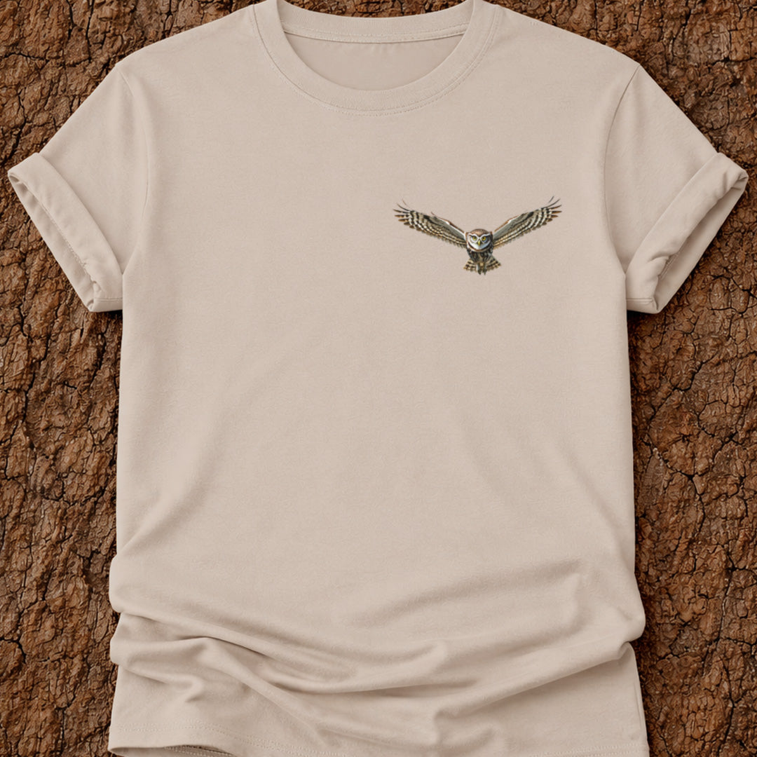 Steenuil zwevend T‑Shirt