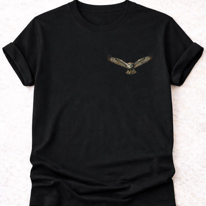 Steenuil zwevend T‑Shirt
