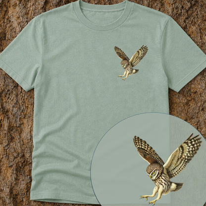 Steenuil jagend T‑Shirt