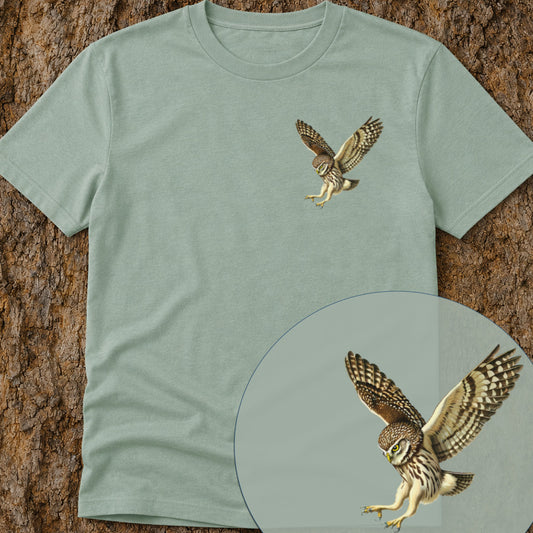 Steenuil jagend T‑Shirt