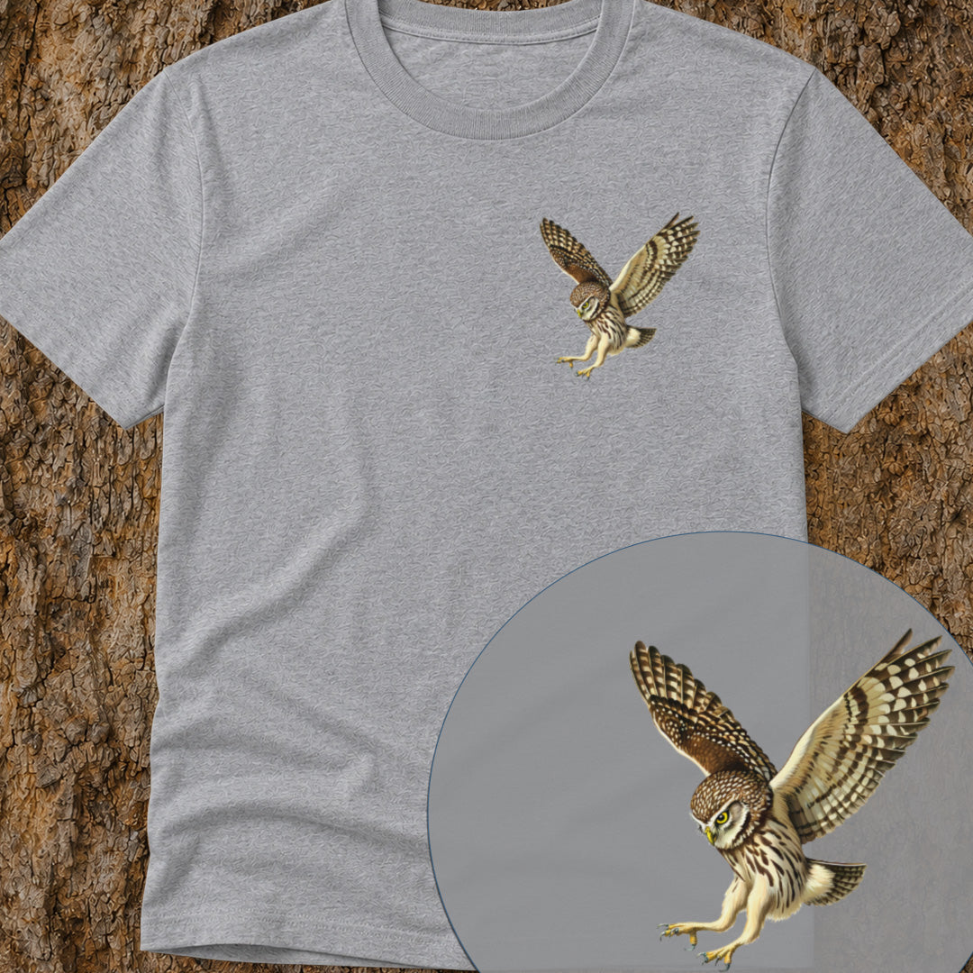 Steenuil jagend T‑Shirt