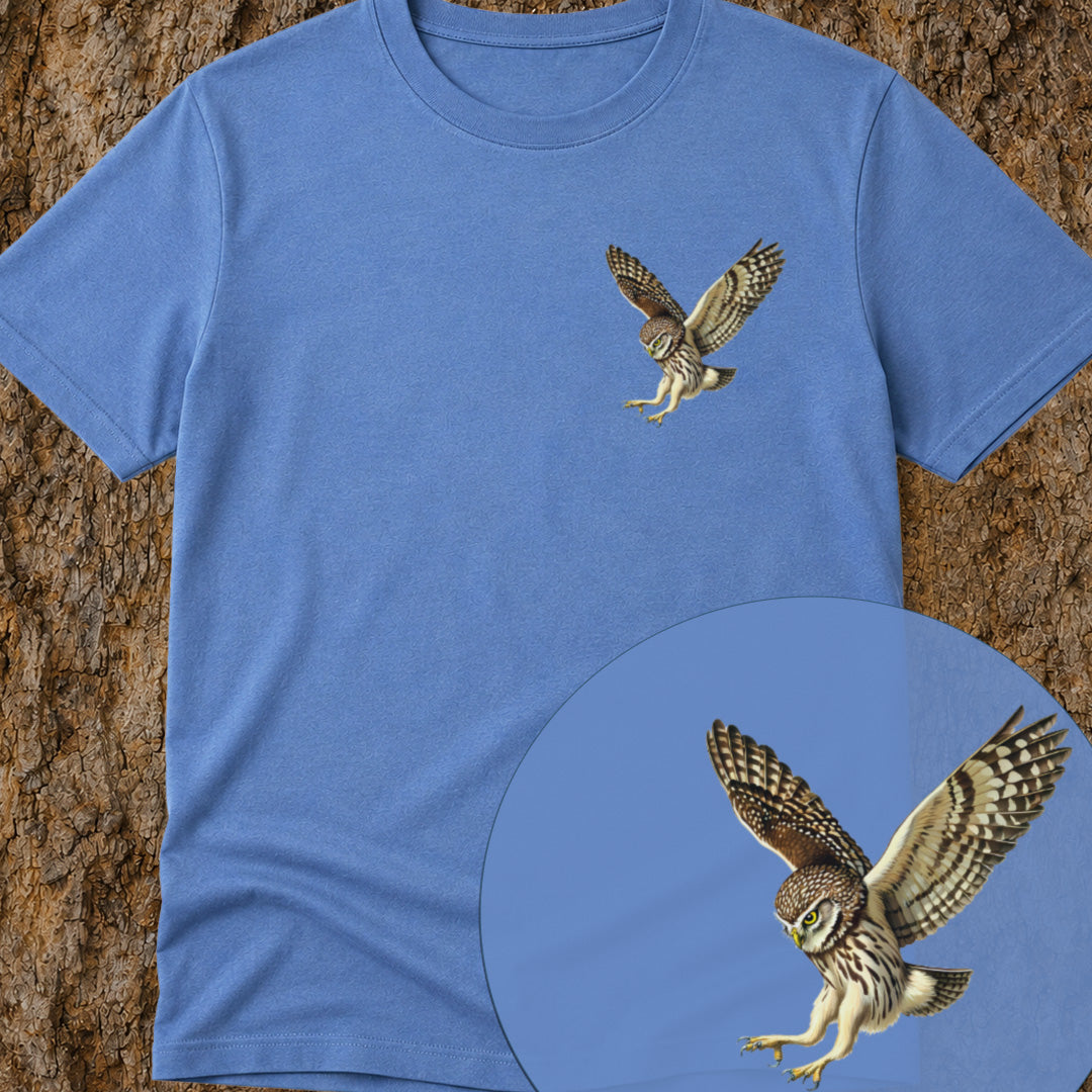 Steenuil jagend T‑Shirt