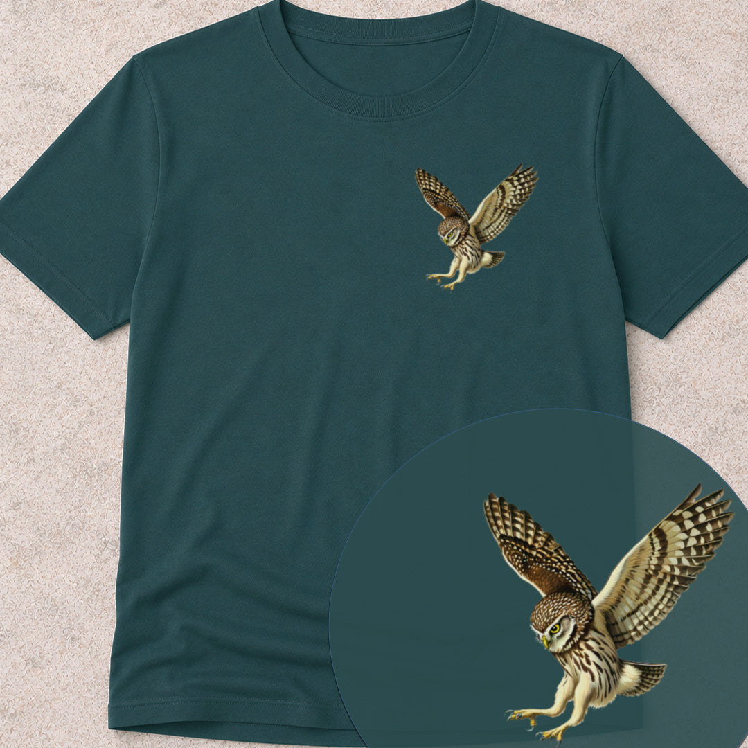 Steenuil jagend T‑Shirt