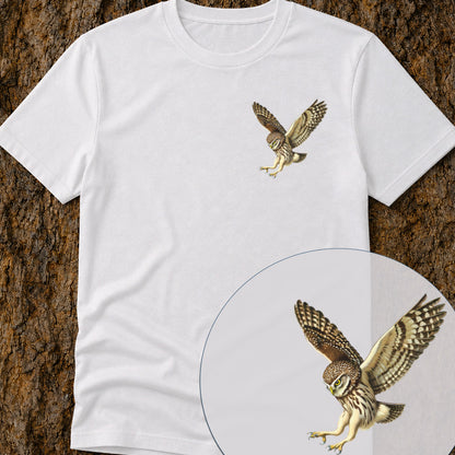 Steenuil jagend T‑Shirt