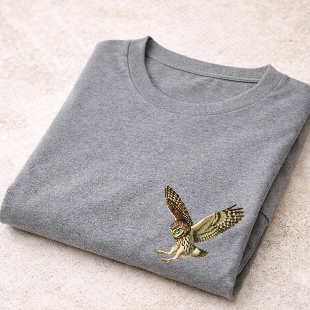 Steenuil jagend T‑Shirt