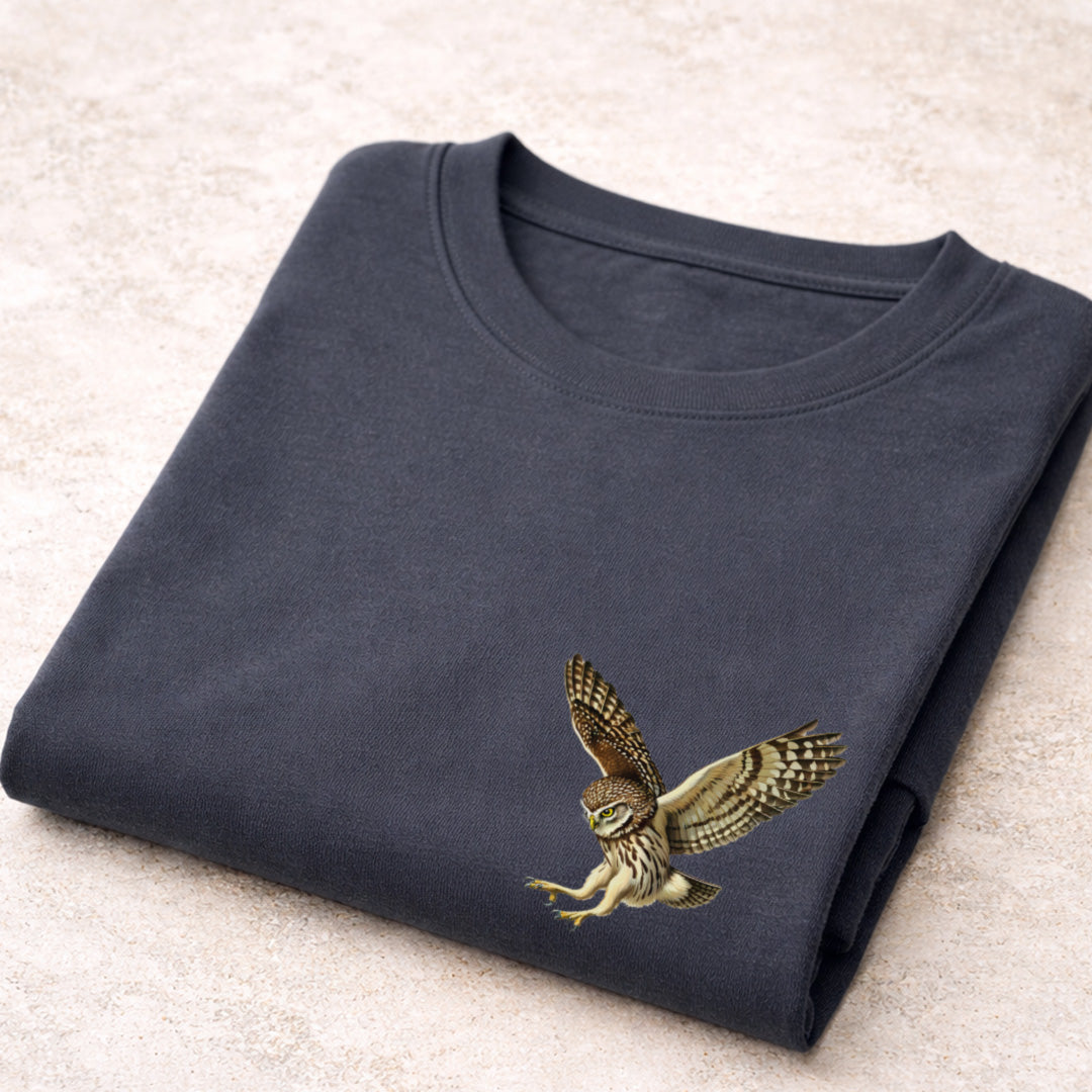 Steenuil jagend T‑Shirt