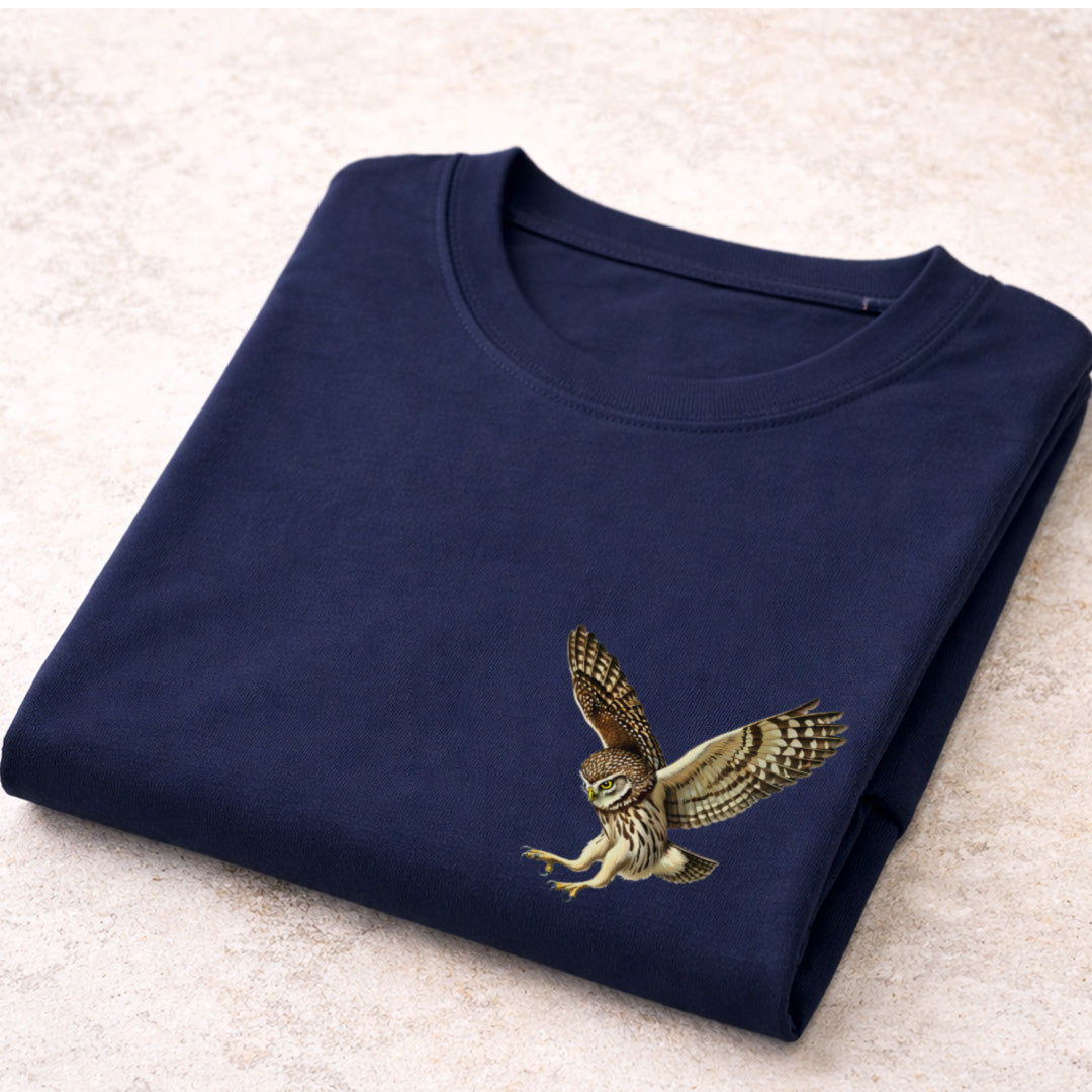 Steenuil jagend T‑Shirt