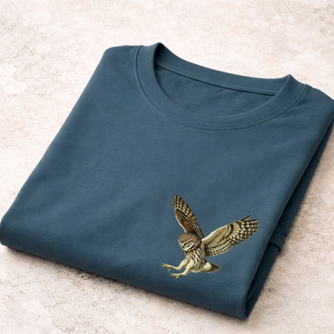 Steenuil jagend T‑Shirt