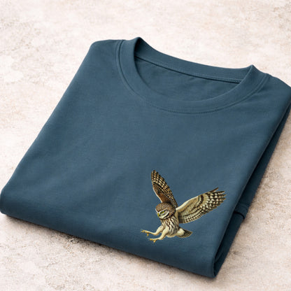 Steenuil jagend T‑Shirt
