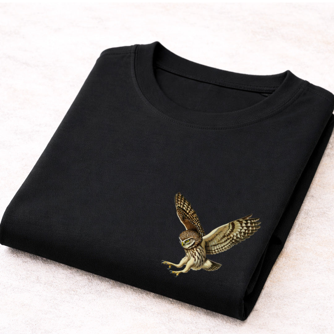 Steenuil jagend T‑Shirt
