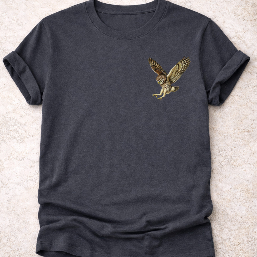 Steenuil jagend T‑Shirt