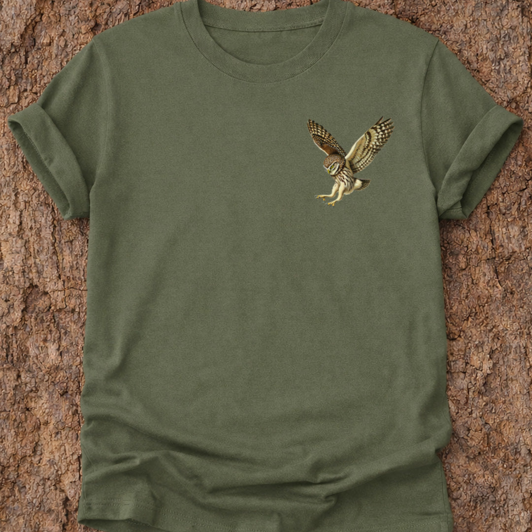 Steenuil jagend T‑Shirt