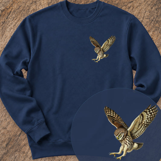 Steenuil jagend Sweatshirt