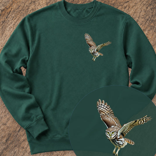 Steenuil in vlucht Sweatshirt