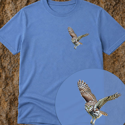 Steenuil in Vlucht Bio T-shirt