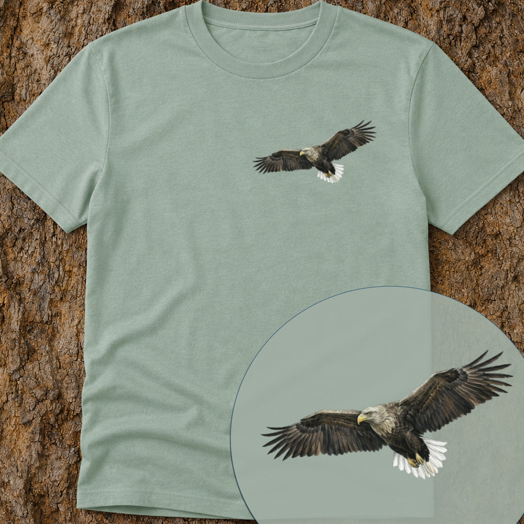 Zeearend zwevend Bio T-shirt