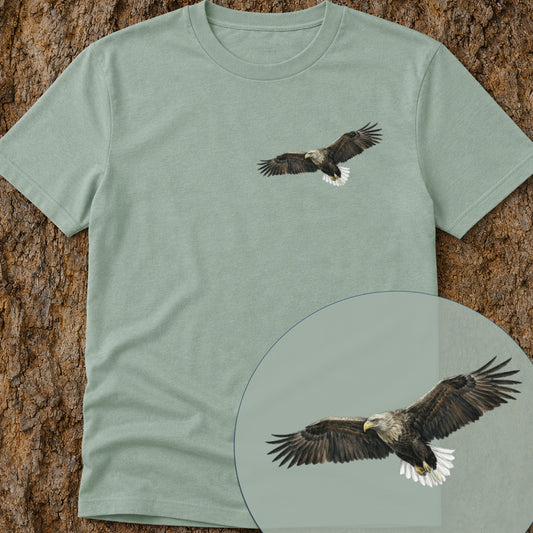 Zeearend zwevend Bio T-shirt