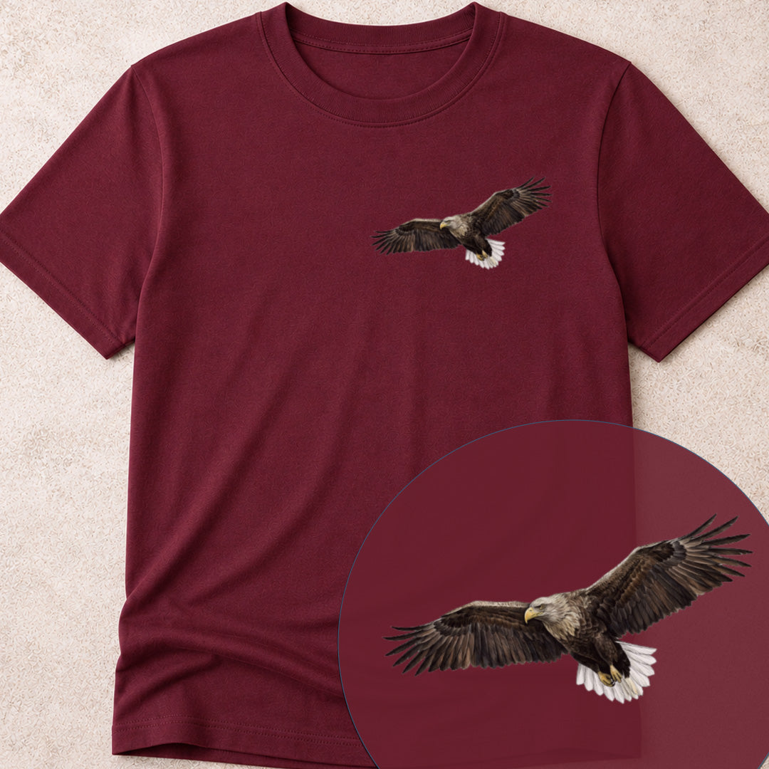 Zeearend zwevend Bio T-shirt