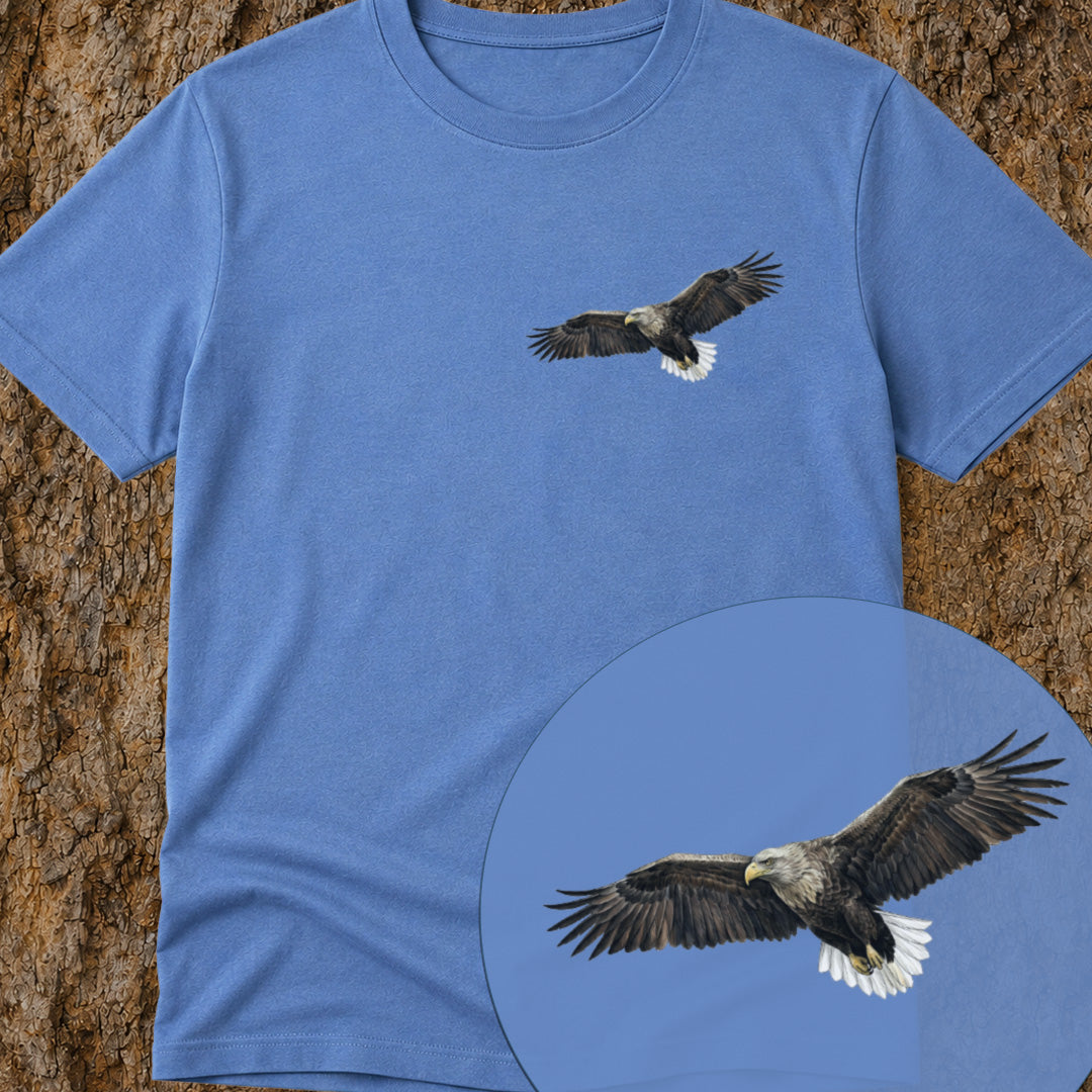 Zeearend zwevend Bio T-shirt