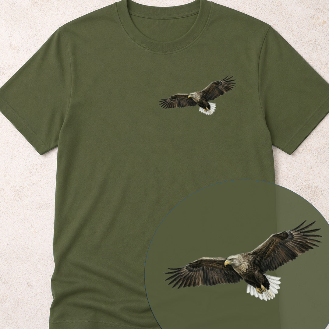Zeearend zwevend Bio T-shirt