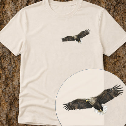 Zeearend zwevend Bio T-shirt