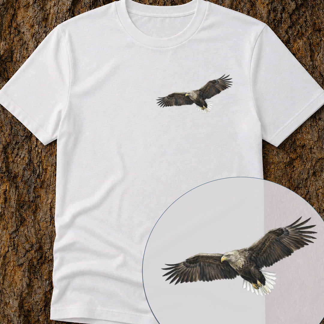 Zeearend zwevend Bio T-shirt
