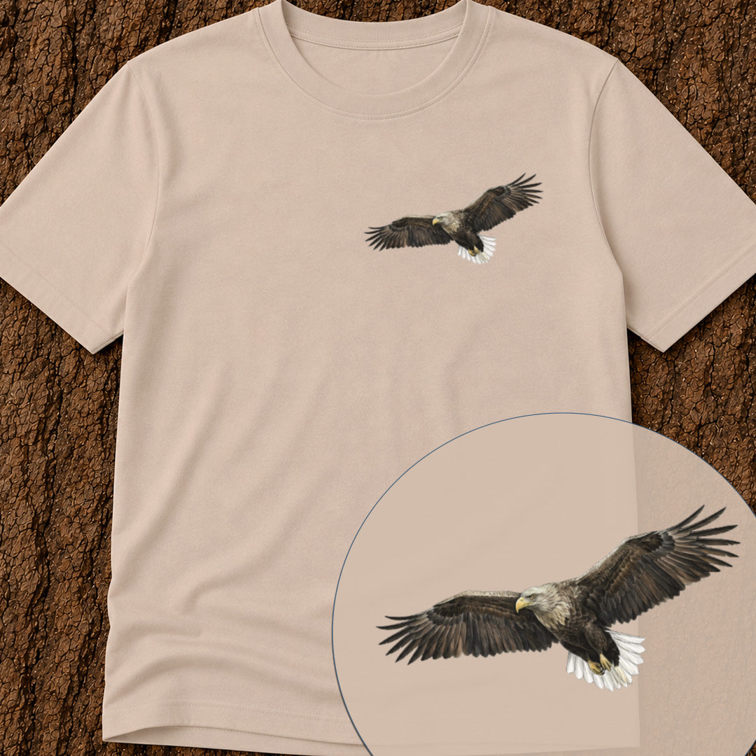 Zeearend zwevend Bio T-shirt