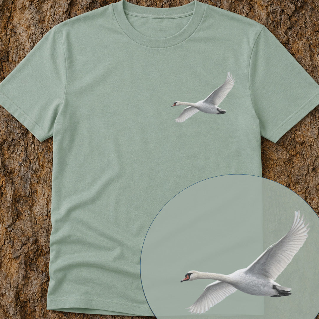 Zwaan vliegend T‑Shirt