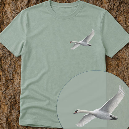 Zwaan vliegend T‑Shirt