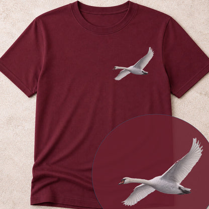 Zwaan vliegend T‑Shirt