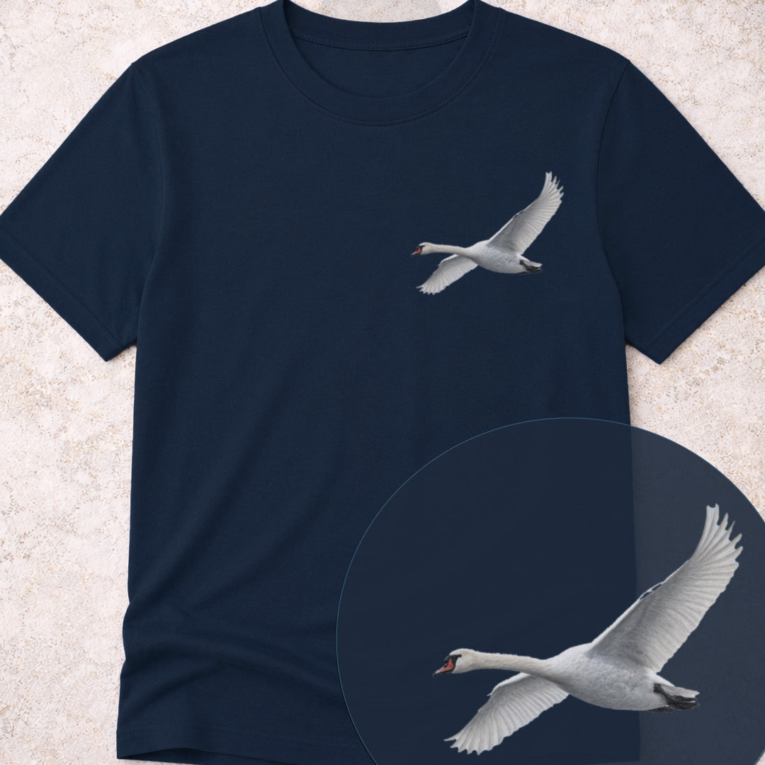 Zwaan vliegend T‑Shirt