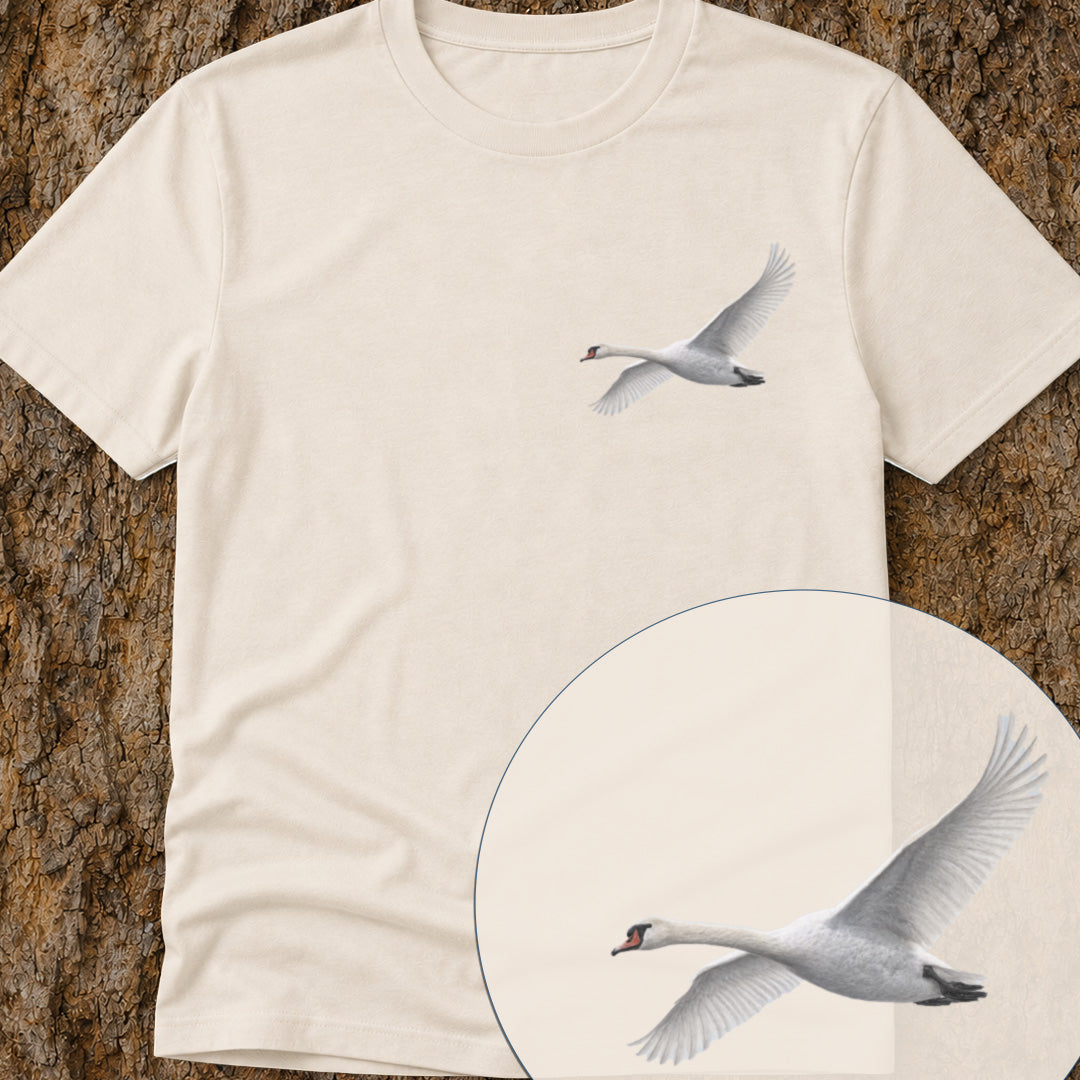 Zwaan vliegend T‑Shirt