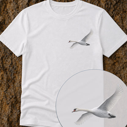 Zwaan vliegend T‑Shirt